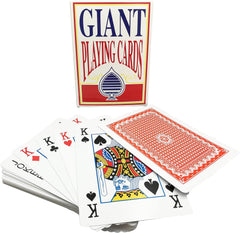 مجموعة كاملة مكونة من بطاقات لعب كبيرة ممتازة مقاس 8×11 انش من يوانهي، بالغ