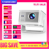Magcubic Auto Focus Native1080P 900ANSI 8K Android14 Allwinner H726 HY350 Max Projector With Wifi6 BT5.4 Portable Movie Outdoor