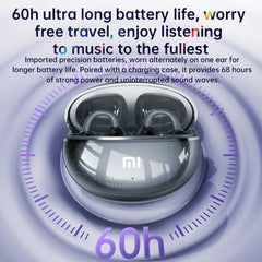 Xiaomi M91 Wireless Bluetooth Earphones with Bone Conduction Noise Reduction for High Definition Calls, Suitable for IOS and And