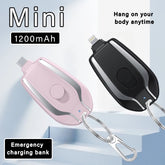 Portable Power Bank 1500mAh Mini Keychain For Android Emergency Charger Portable Charger