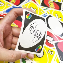Uno Original Wild Version Red Family Card Gam 112 Cards Travel-Friendly Makes A Great Game For 7 Year Olds And Up Toy Hot Sales