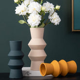 Accordion Sculptural Ceramic Vases