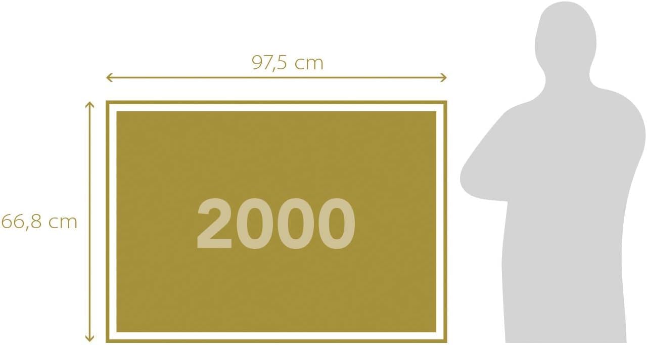 كليمنتوني بازل فيو اوف تشاينا 2000 قطعة (38.5 × 26.8 سم) - لعمر 14 سنة متعدد الالوان