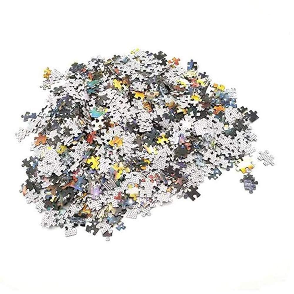 أحجية الصور المقطوعة لتخفيف الضغط من 1000 قطعة للبالغين - أحجية ورقية - ليلة مليئة بالنجوم للفنان فينسينت فان جوخ