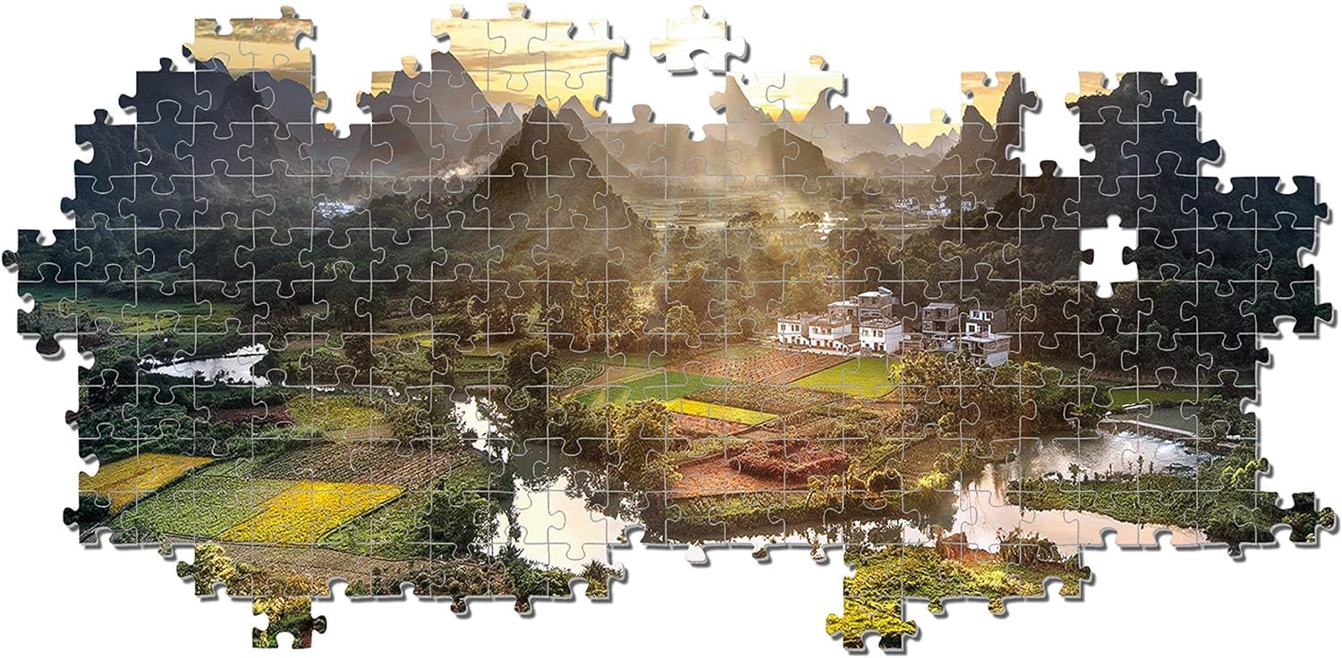 كليمنتوني بازل فيو اوف تشاينا 2000 قطعة (38.5 × 26.8 سم) - لعمر 14 سنة متعدد الالوان