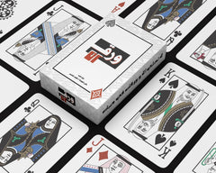 مجموعة ورق لعب فاخرة من حابا | تصميم رائع عالي الجودة | مثالية للخدع السحرية وألعاب البطاقات الأنيقة | إكسسوارات ملحقات بطاقات للبالغين | أسود قطعة واحدة، من هباء