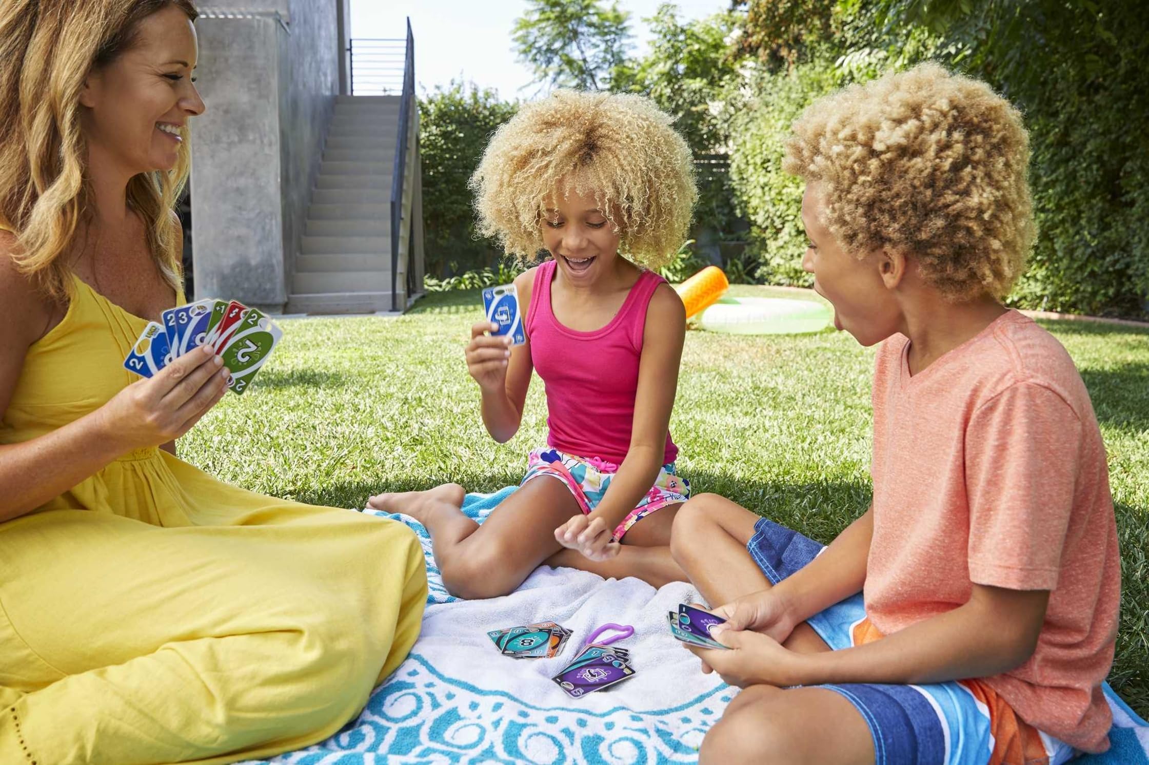 لعبة اونو من ماتل لعبة بطاقات فليب!، متعددة الالوان، قياسية (طراز GDR44)، الورق