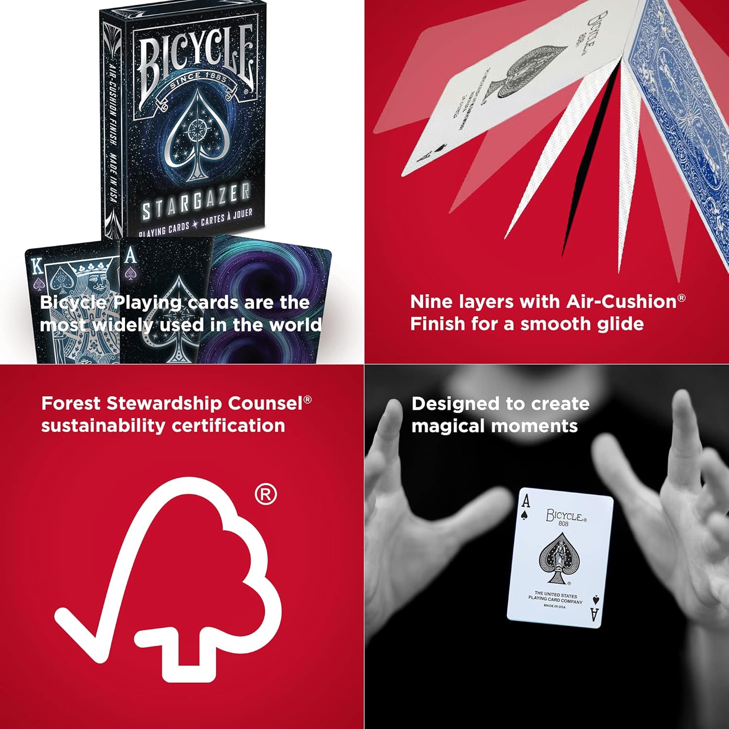 بطاقات لعب دراجة دراغون، أزرق، بالغ