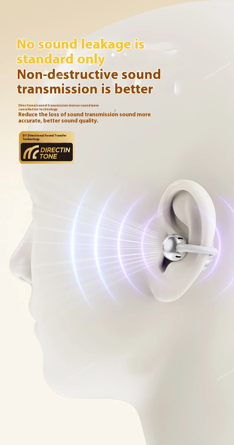 Xiaomi Wireless Bluetooth 5.4 Ear Clip Earbuds Sports Noise Cancelling Secure Fit Long Battery Life Waterproof Earphone with Mic