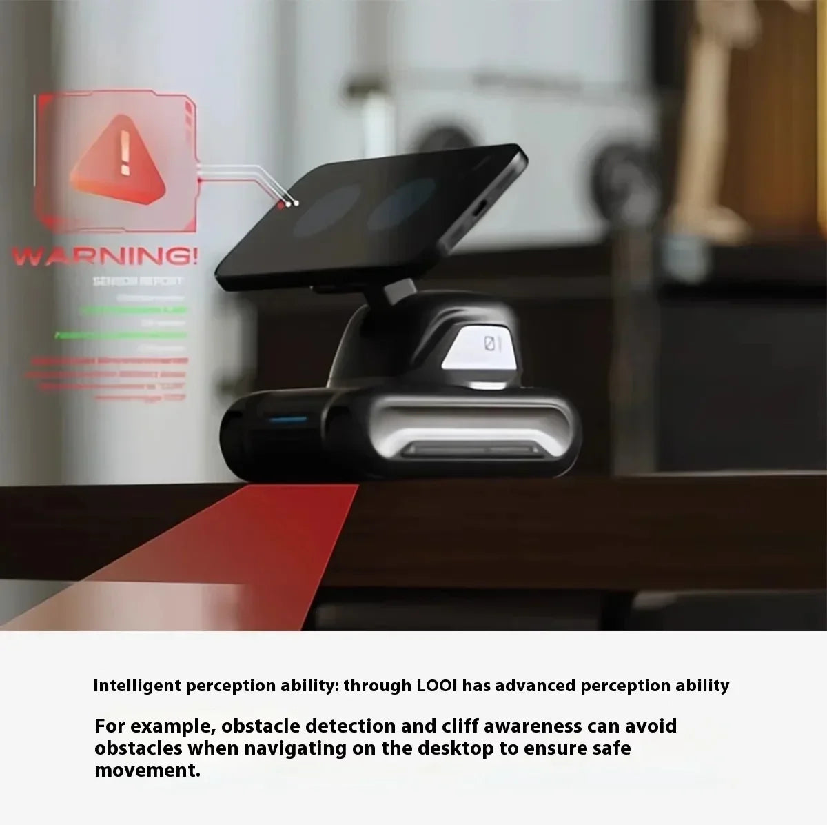 LOOI Emotional AI Companionship Wireless Charging Voice Dialogue Visual Recognition Children's Electronic Companion Rechargeable