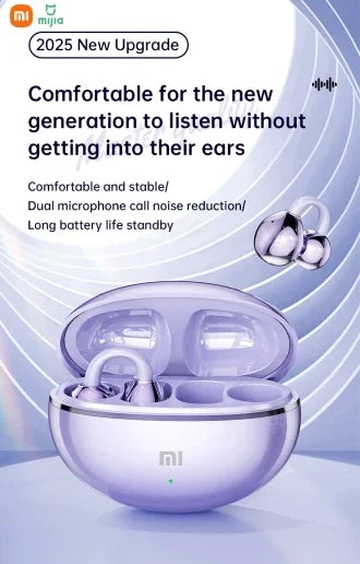 Xiaomi M91 Wireless Bluetooth Earphones with Bone Conduction Noise Reduction for High Definition Calls, Suitable for IOS and And