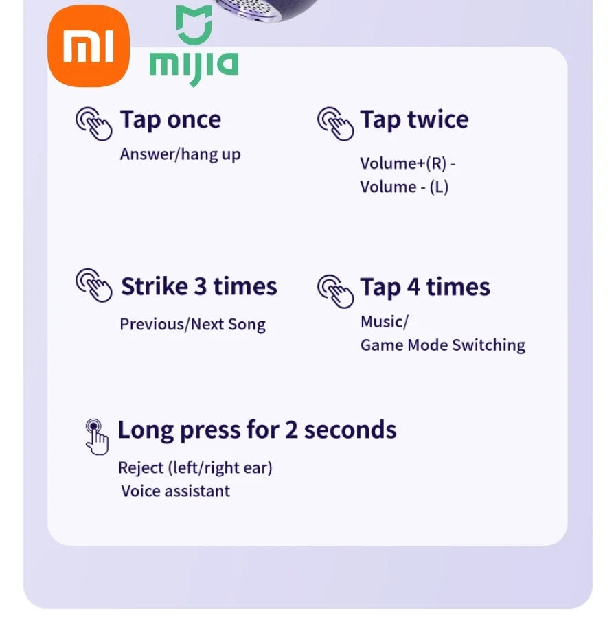 Xiaomi M91 Wireless Bluetooth Earphones with Bone Conduction Noise Reduction for High Definition Calls, Suitable for IOS and And