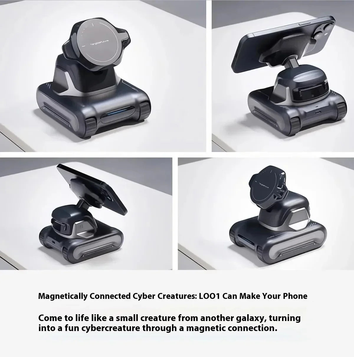 LOOI Emotional AI Companionship Wireless Charging Voice Dialogue Visual Recognition Children's Electronic Companion Rechargeable