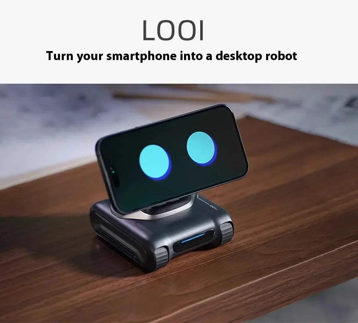 LOOI Emotional AI Companionship Wireless Charging Voice Dialogue Visual Recognition Children's Electronic Companion Rechargeable