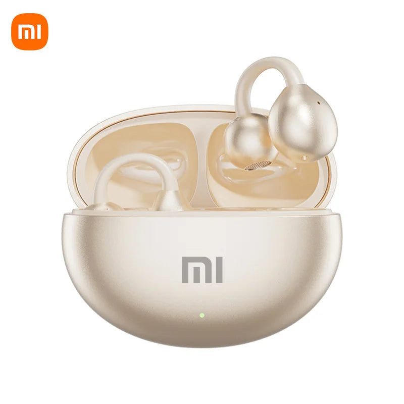XIAOMI Mijia Wireless Earphone Open Ear M91 Ear Clip ENC Headset Bluetooth 5.4 HD Call Touch Control Headphone for Android iOS