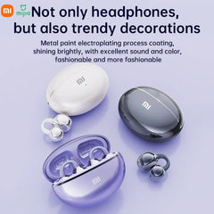 Xiaomi M91 Wireless Bluetooth Earphones with Bone Conduction Noise Reduction for High Definition Calls, Suitable for IOS and And