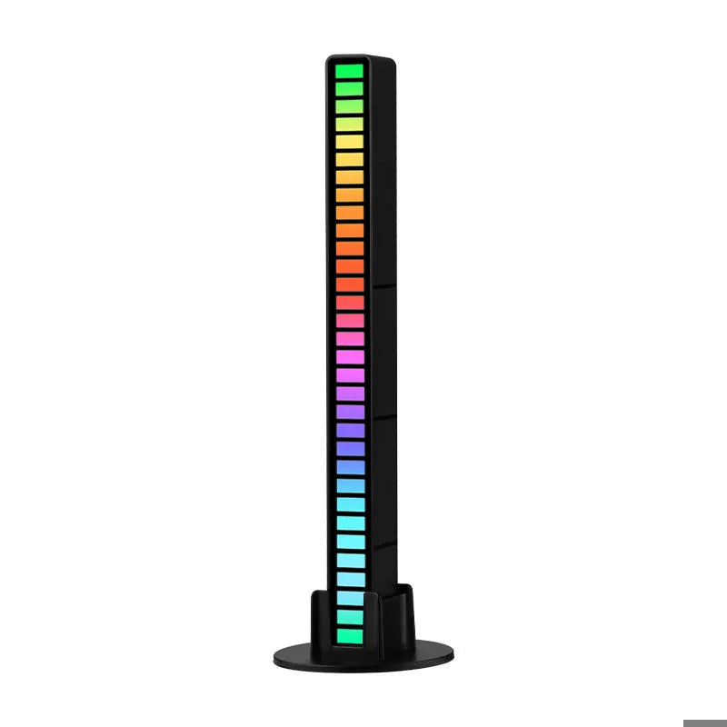 RGB LED Light Bar Music Sound Control Pickup Light Rhythm Ambient Lamp Atmosphere Night Light for Car TV Game Computer Desktop