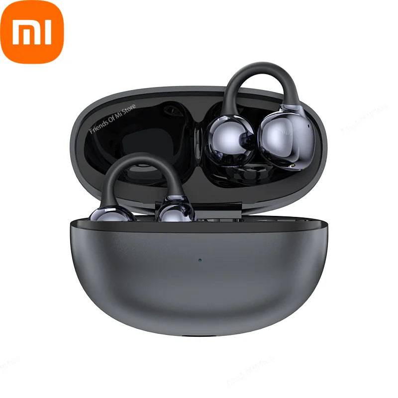 Xiaomi Wireless Bluetooth 5.4 Ear Clip Earbuds Sports Noise Cancelling Secure Fit Long Battery Life Waterproof Earphone with Mic