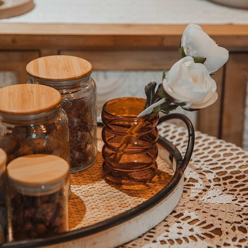 Colorful Bubble Glass Drink Cups